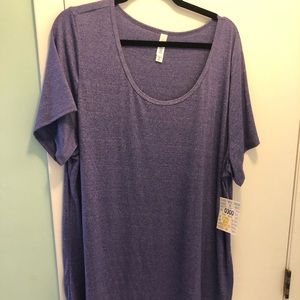 Lularoe NWT 3x classic tee. Purple